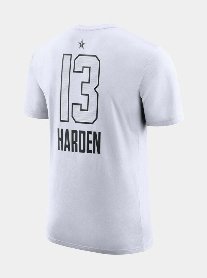 NBA All Star Game ASW James Harden Mens T-Shirt (White)