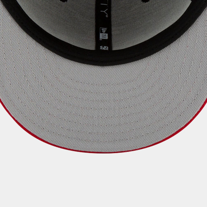 New York Yankees 59Fifty Fitted Cap Mens Hat (Red)