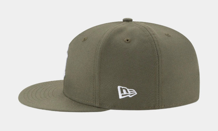 New York Yankees 59Fifty Fitted Hat Mens Hat (Olive)