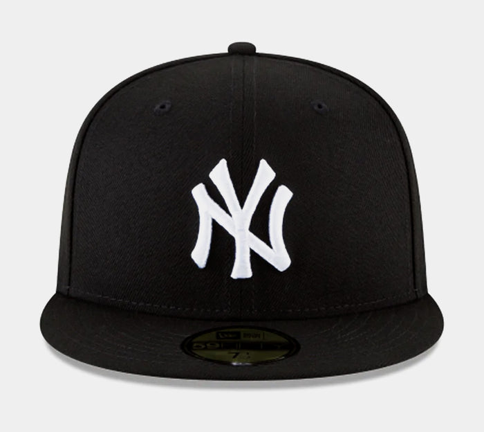 New York Yankees Authentic Collection 59FIFTY Mens Hat (Black)