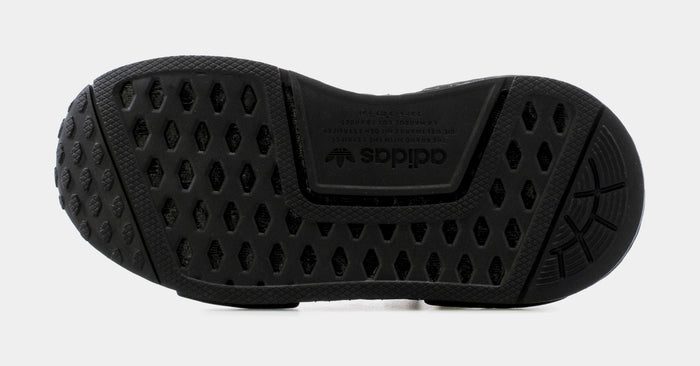 NMD R1 Infant Toddler Running Shoe (Black)