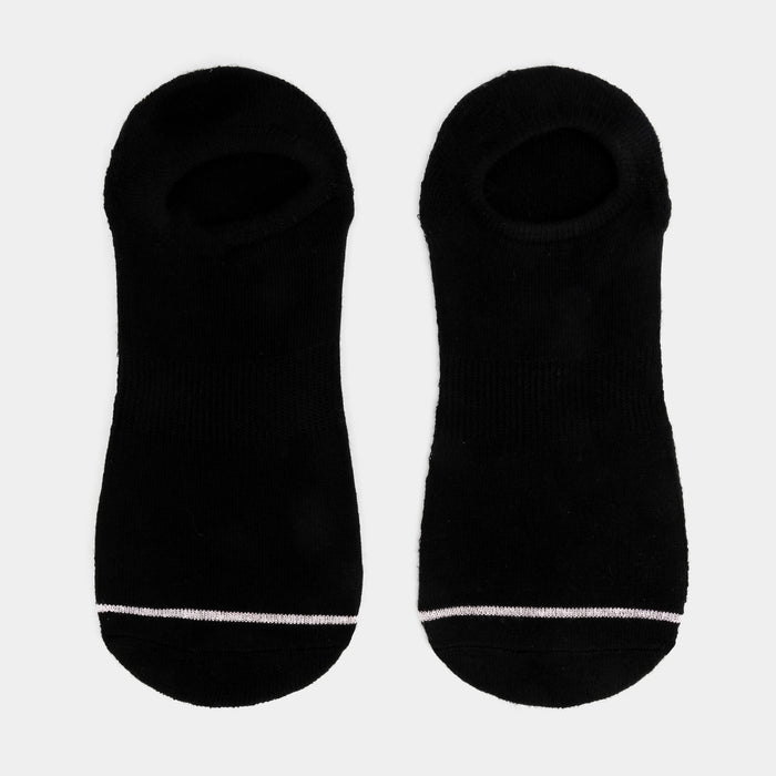 No Show Socks Womens Socks (Black)