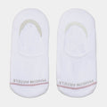 No Show Socks Womens Socks (White)