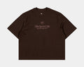 NSW Boxy Campus Womens Short Sleeve Shirt (Brown)