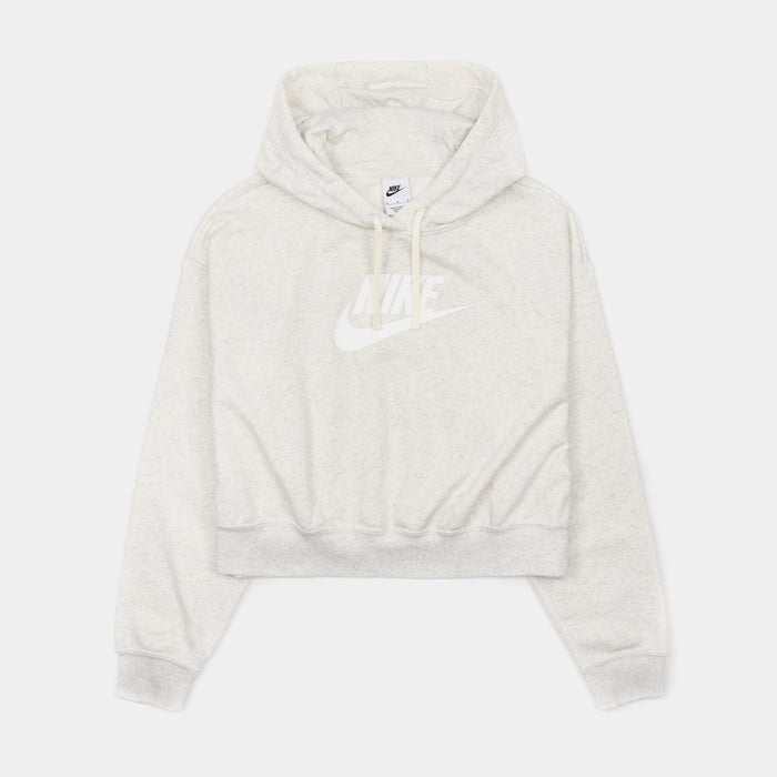 NSW Club Fleece Crop Womens Hoodie (White)