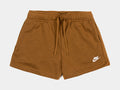 NSW Club Fleece Womens Shorts (Brown)