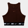 NSW Crop Tape Top Womens Top (Brown)