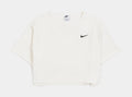 NSW Ribbed Jersey Womens Short Sleeve Shirt (Beige)