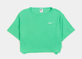 NSW Ribbed Jersey Womens Short Sleeve Shirt (Green)