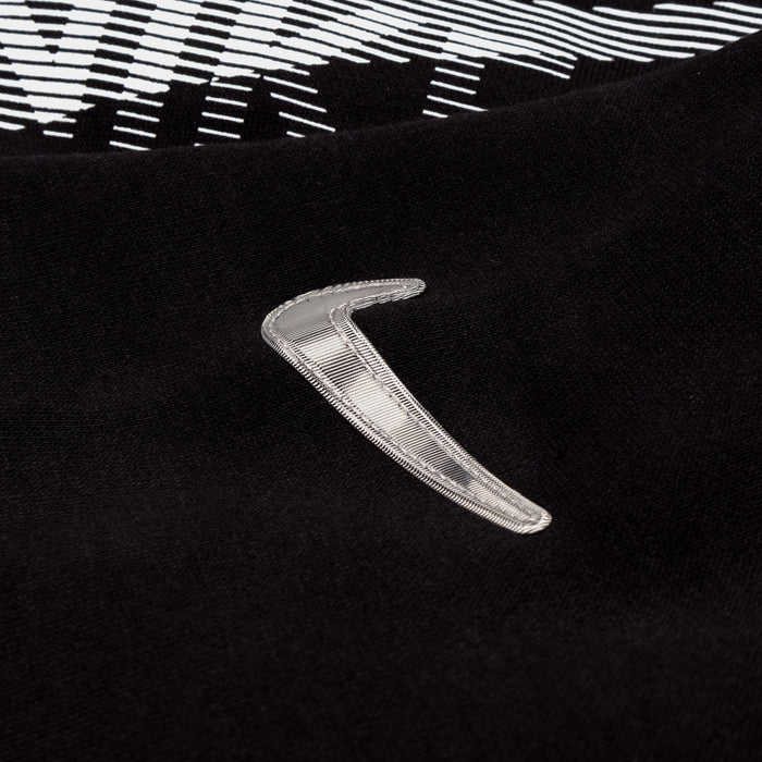 NSW Swoosh Fleece Pullover Womens Hoodie (Black)