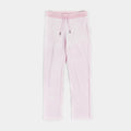 Og Big Bling Velour Womens Track Pants (Light Pink)