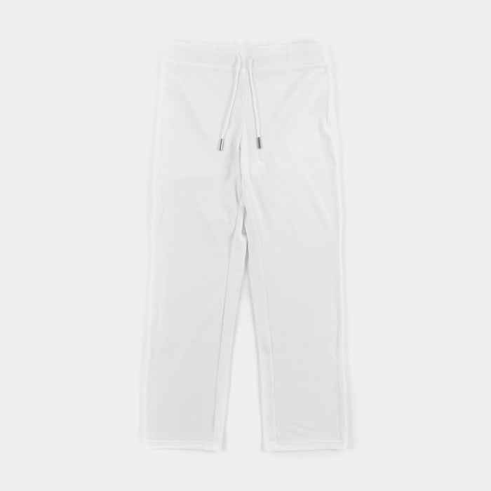 Og Big Bling Velour Womens Track Pants (White)