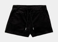OG Bling Velour Womens Shorts (Black)