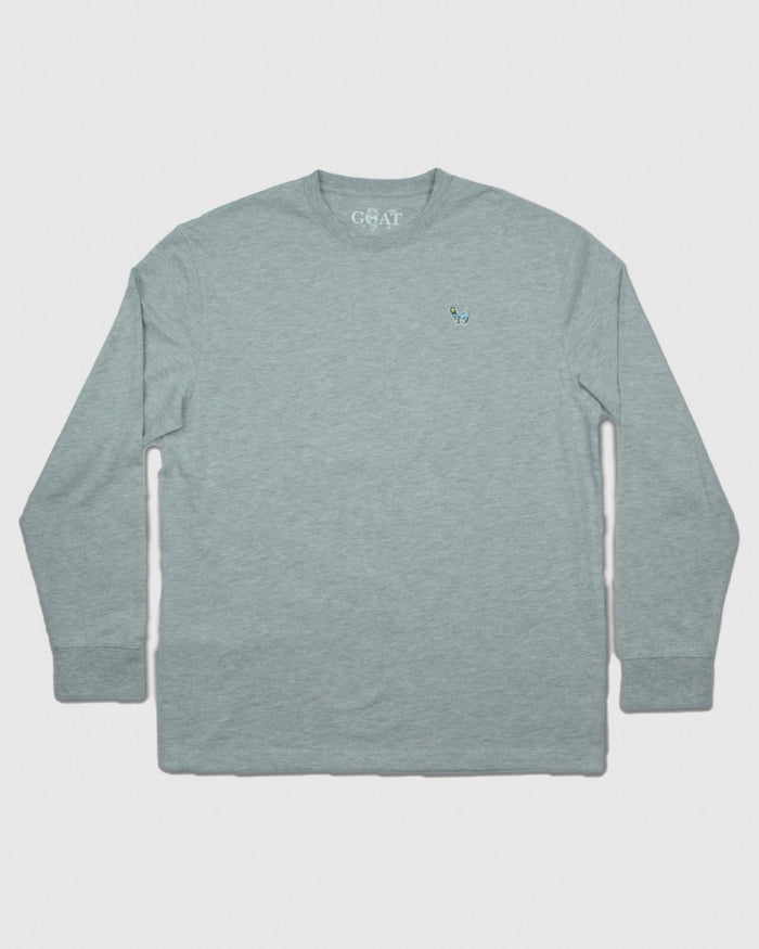 Front of gray OG Embroidered LST#color_gray
