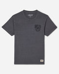 Pepper t-shirt with alternate GOAT USA logo on left chest#color_pepper