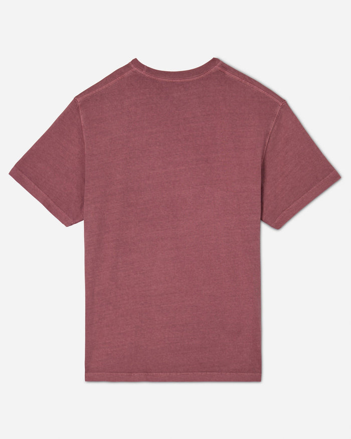 Backside of crimson t-shirt#color_crimson