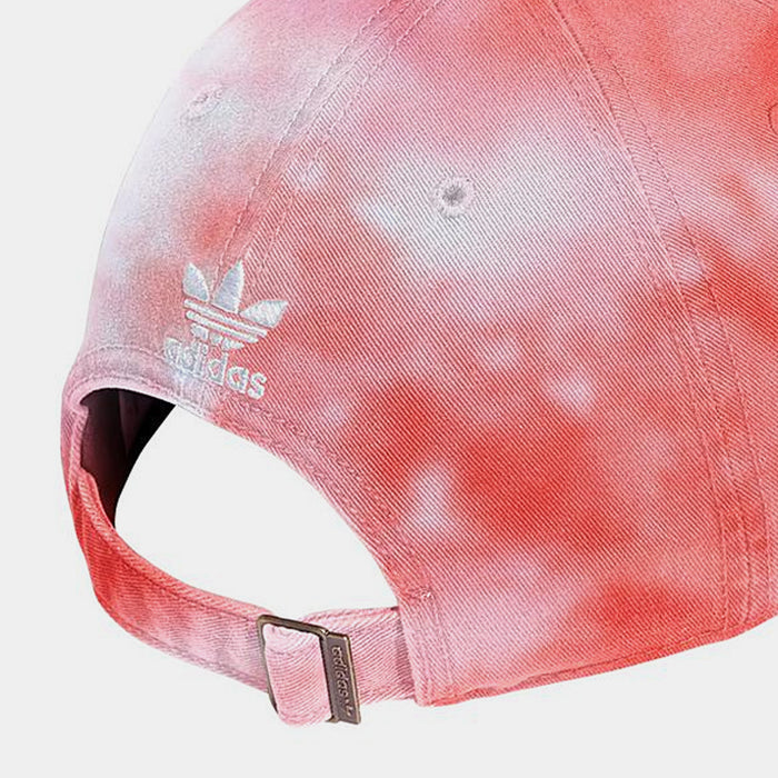 Originals Tie Dye Strap Back Hat Mens Hat (Bright Pink/White)