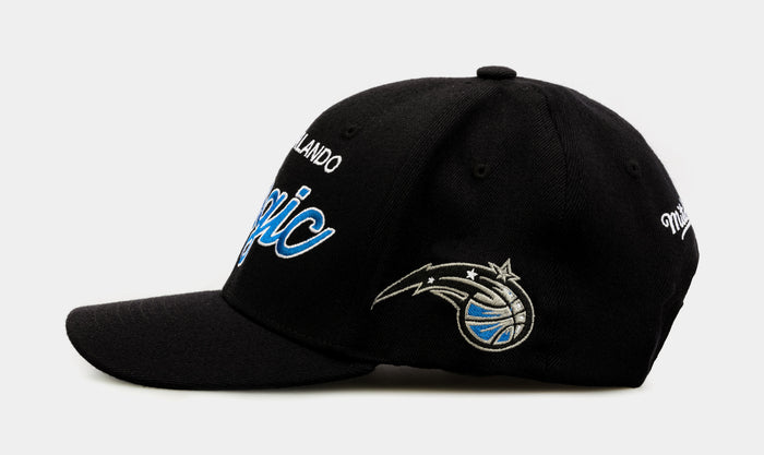 Orlando Magic Team Script 2.0 Mens Snapback Hat (Black)