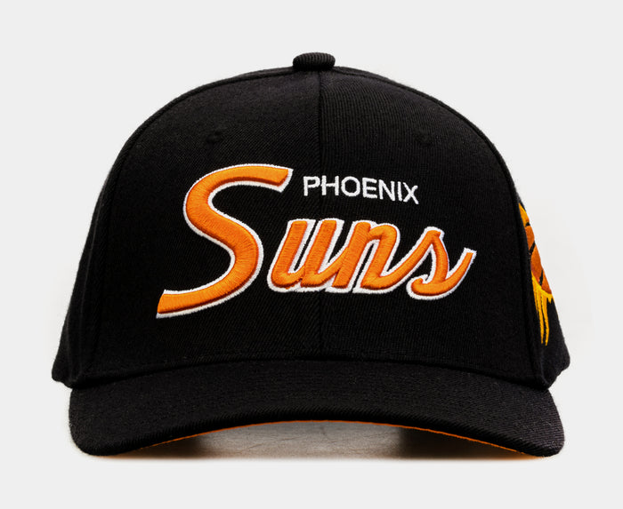 Phoenix Suns Team Script 2.0 Mens Snapback Hat (Black)