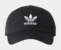 Relaxed Strap-Back Mens Hat (Black)