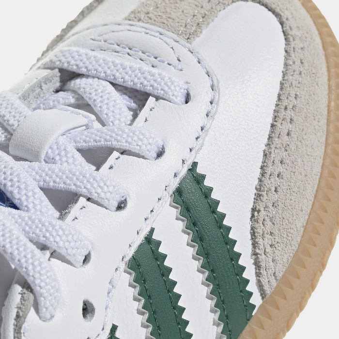 Samba OG Infant Toddler Lifestyle Shoes (White/Green/Gum)
