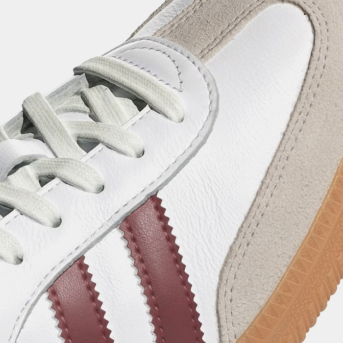 Samba OG Mens Lifestyle Shoes (White/Burgundy/Gum)