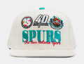 San Antonio Spurs Retro Snapback Mens Hat (Beige)