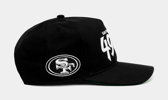 San Francisco 49ers Attitude Hitch Mens Hat (Black)