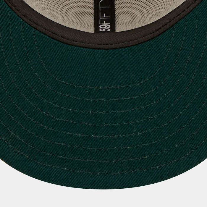 San Francisco Giants Corduroy Visor 59FIFTY Mens Fitted Hat (White/Brown)