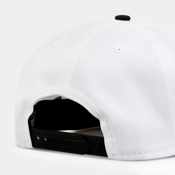 San Francisco Giants Crest 9FIFTY Mens Snapback Hat (White/Black)