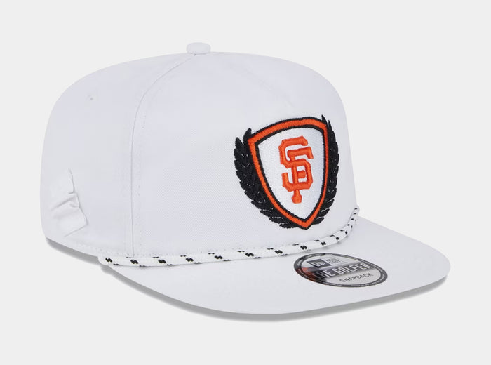 San Francisco Giants Golfer 9FIFTY Mens Snapback Hat (White)