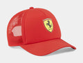 Scuderia Ferrari Race Trucker Mens Hat (Red)