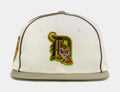 Shoe Palace Exclusive Green Chrome Detroit Tigers 59Fifty Mens Fitted Hat (Green/Beige)