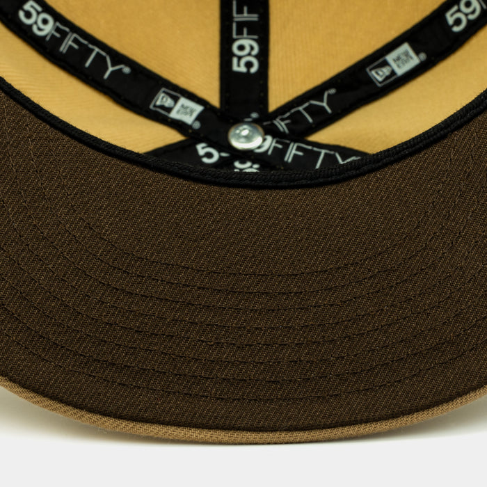 Shoe Palace Exclusive Houston Astros 59Fifty Mens Fitted Hat (Gold/Pine)
