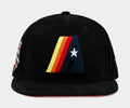 Shoe Palace Exclusive Houston Astros Everyday Cord 59Fifty Fitted Mens Hat (Black/Orange)