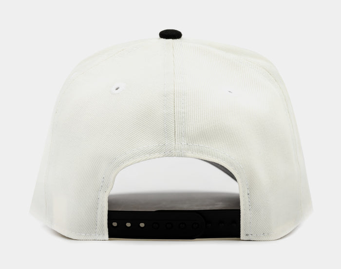 Shoe Palace Exclusive Las Vegas Raiders XVIII Superbowl 9Forty Snapback Mens Hat (White/Black)