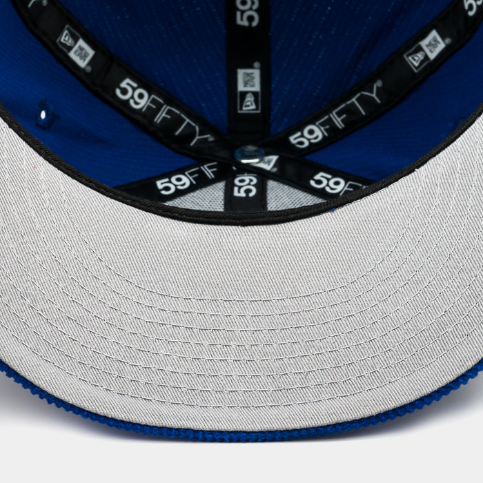 Shoe Palace Exclusive Los Angeles Dodgers 100th Year 59Fifty Fitted Mens Hat (Blue/White)