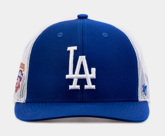 Shoe Palace Exclusive Los Angeles Dodgers Mens Trucker Hat (Blue)