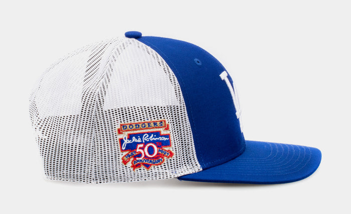 Shoe Palace Exclusive Los Angeles Dodgers Mens Trucker Hat (Blue)