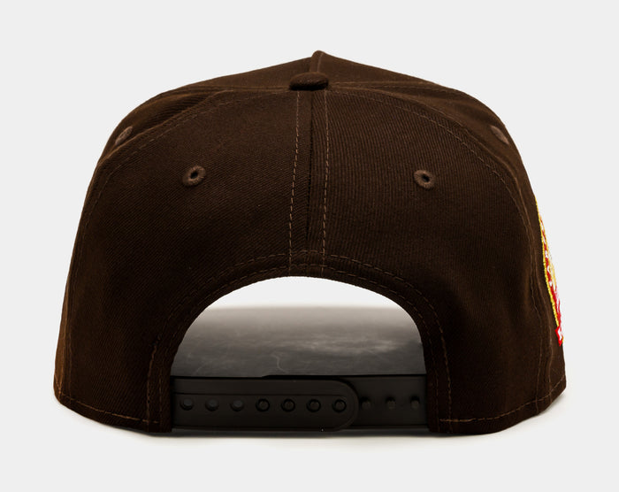 Shoe Palace Exclusive San Francisco 49ers 9Forty Snapback Mens Hat (Brown)