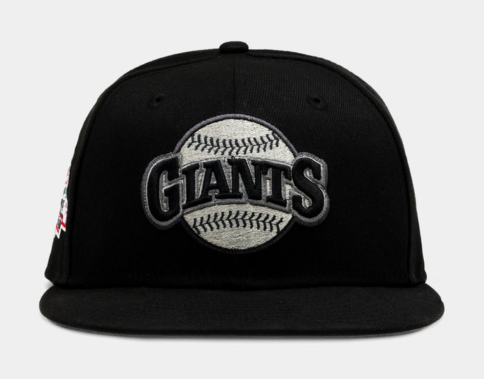 Shoe Palace Exclusive San Francisco Giants Blackout 59Fifty Mens Hat (Black)