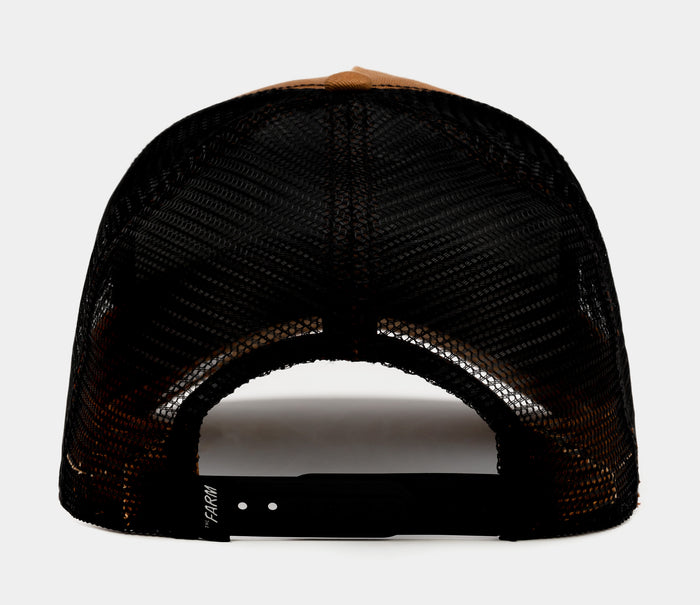 Shoe Palace Exclusive Wolf Palace Trucker Mens Hat (Brown/Black)