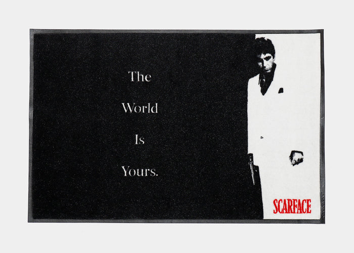 Shoe Palace x Scarface Graphic Rug Mens Rug (Black/White)