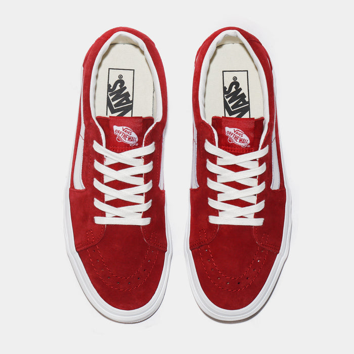 SK8 Low Mens Skate Shoes (Port Royale Red)