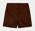 Skylar Biker Shorts Womens Shorts (Brown)