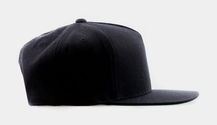 Snapback Mens Hat (Black)