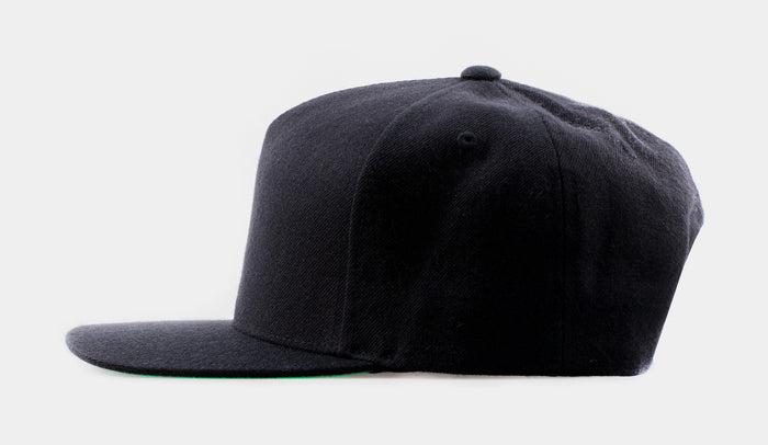 Snapback Mens Hat (Black)