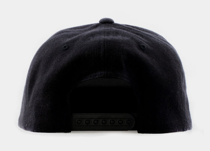 Snapback Mens Hat (Black)