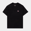 Sneaker Patch Mens Short Sleeve Shirt (Black/Red)