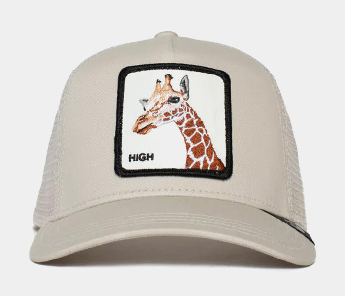 So High Trucker Mens Hat (Khaki)